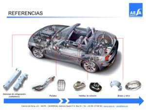 Aluminium forging parts for Automotive