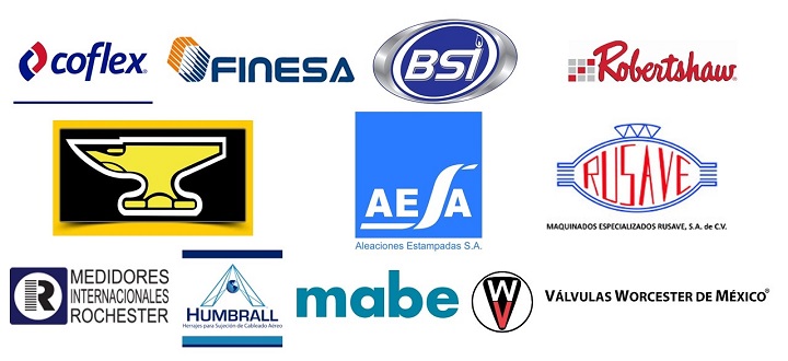 Logos AESA_Aluminium Forging parts and brass forged parts_México